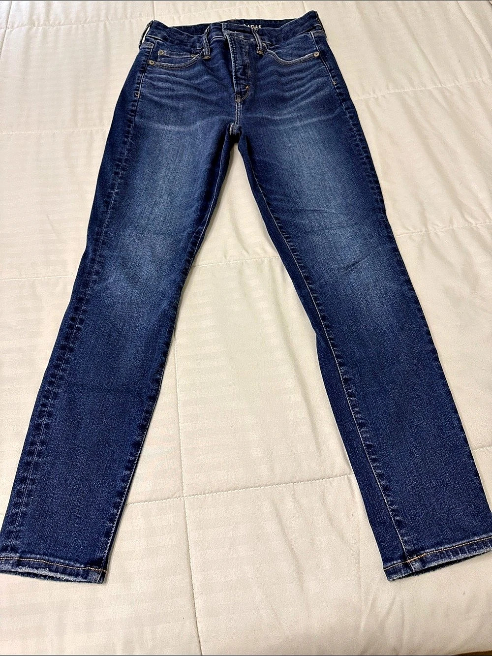 American Eagle Super Hi-Rise Jegging Blue Jeggings